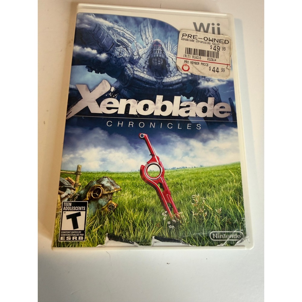 Xenoblade Chronicles Nintendo Wii Complete With Manual Tested Working